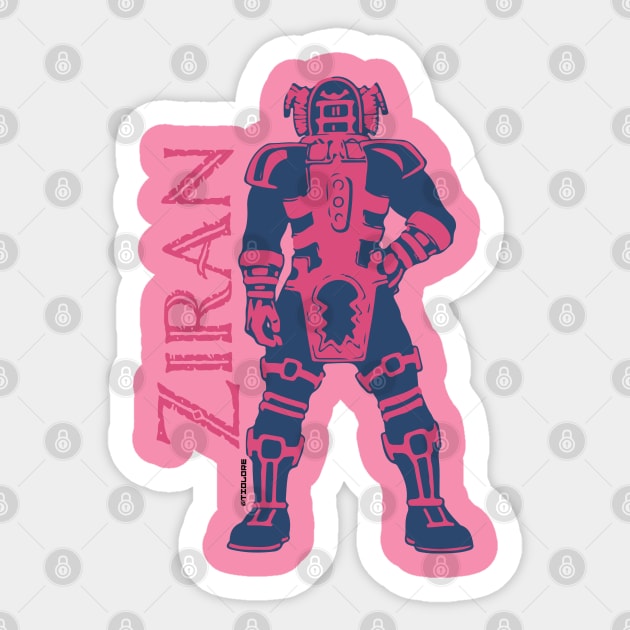 Marvel Universe Celestials ZIRAN Sticker by Negolou 